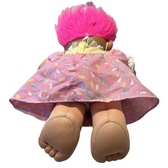 RUSS Troll Doll Kidz Happy Birthday Pink Hair - Picture 7 of 8